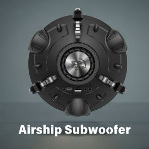 ลำโพงสเตอริโอไร้สายแบบเรือเหาะ เสียงเบสทรงพลัง เหมาะสำหรับใช้ทั้งภายในและภายนอกอาคาร - Product Image 2