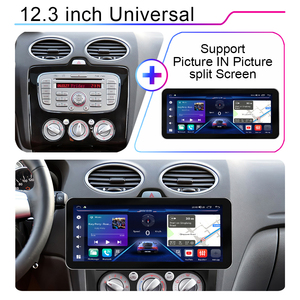 Lehx L6Pro 12.3 Inch Cho BMW Mercedes Phong Cách Carplay <span class=keywords><strong>Android</strong></span> Tự Động 2DIN Xe Đài Phát Thanh Stereo Đa Phương Tiện Máy Nghe Nhạc GPS Autoradio 360 Xem - Product Image 5
