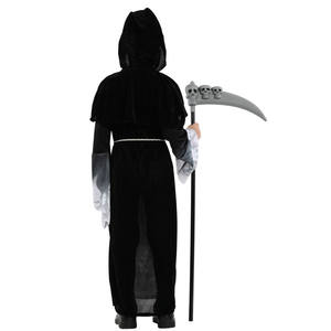 할로윈 파티 해골 의상 아이 아이 무서운 괴물 악마 유령 그림 사신 의상 소년 소녀 ZMHC-045 - Product Image 2