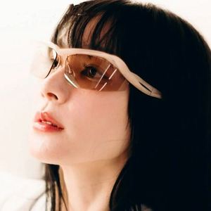 Gafas de Sol Deportivas de Media Montura, Diseño de Marca 2025, Protección UV400, Estilo Y2K, Ojo de Gato, para Hombre y Mujer - Product Image 1