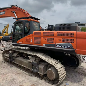 Excavadora de orugas Doosan DX520 de 52 toneladas de alta calidad, excavadora usada coreana original de 50t en Shanghai - Product Image 6