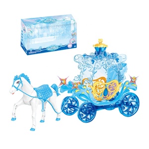 EPT <strong>Toys</strong> Beauty Blue Color Electric <strong>Horse</strong> <strong>and</strong> Princess <strong>Carriage</strong> <strong>Toy</strong> with <strong>Horse</strong> - Product Image 2