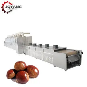 Tunnel Microwave Chestnut Cereals Sterilization Machine