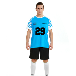 ขายส่งที่กำหนดเองธรรมดาไม่มีโลโก้ฝรั่งเศส2021 <span class=keywords><strong>2022</strong></span>เสื้อฟุตบอลสโมสรฟุตบอลเครื่องแบบเสื้อฟุตบอล - Product Image 5