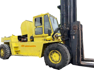 Chariot élévateur diesel Komatsu FD320 d'occasion, 32 tonnes, composants moteur et de base du moteur provenant du Japon, puissance 45 kW, testé et inspecté, 2013-2023 - Product Image 2