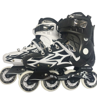 Activités de plein air rolik patins à roulettes patins à roues alignées adultes portant patin à roues alignées avec quatre roues clignotantes FHX16