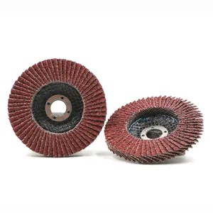 4-1/2 "T29 3M keramik abrasif Flap Disc Flap roda untuk sudut penggiling logam