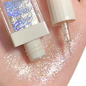 Prix de gros d'usine Mini fard à paupières mignon étanche longue durée Bâton de fard à paupières à paillettes liquide personnalisé - Product Image 1