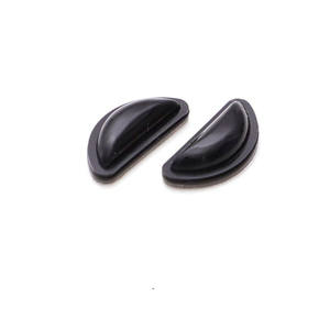 Almohadillas Nasales de Silicona en Forma de D Antideslizantes, Accesorios Negros para Gafas - Product Image 1