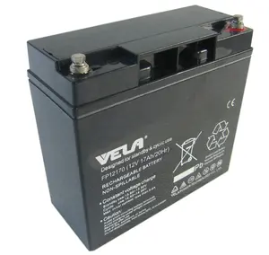 12 V17ah VRLA UPS Batterie versiegelte Blei-Säure-AGM-Batterie Wiederauf ladbare wartungsfreie Batterie