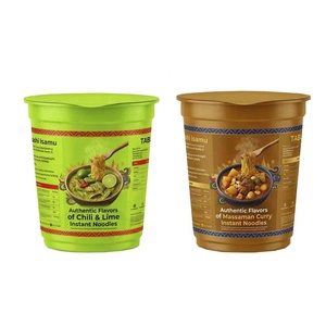 Instant Noodle <b>Cup</b> <b>Plastic</b> Food <b>Cup</b> Disposable Soup <b>Cup</b> Packaging for Ready to Eat Meals - Product Image 1