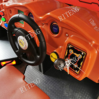 Simulateur de course automobile HD LCD 42 "Machine de jeu de course automobile à pièces en métal durable