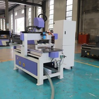 Routeur CNC AKM6090C à bon prix, 600*900mm, 600*1200mm, 1200*1200mm, broche de refroidissement par eau 2.2KW pour la sculpture de meubles et la découpe de PCB