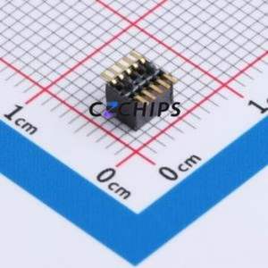 CLE-105-01-G-DV-A Pin Socket SMD,P=0.8mm Connector ( Pitch: 0.8mm )( Row Spacing: 1.2mm )( Mounting Type: Vertical Mount ) - Product Image 2