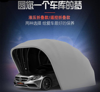 Abri de voiture pliable, protection solaire automatique, portable, tente de voiture