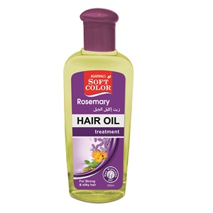 Agarwals Aceite para el cabello de color suave Aceite de reparación de cabello a base de hierbas Revitalizante y control de daños Aceite para el cabello Aloevera - Product Image 1