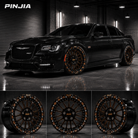 Jantes de course PJ Beadlock 15x3.5 17x4.5 18x5 15x10 15x12 pour Chrysler 300C Pontiac GTO Firebird Trans Am G8 GT