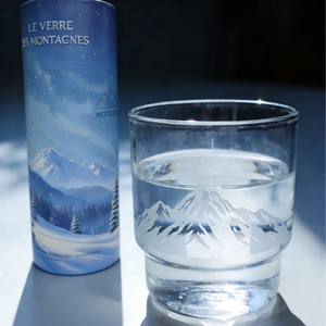 Durable <b>Round</b> Paper Cylinder Packaging <b>Box</b> for Whisky Glass Luxury cocktail glass Container Personalized Cylinder <b>Gift</b> <b>Box</b> - Product Image 1