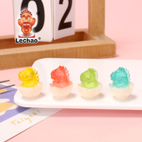 Bonbons gélifiés personnalisés halal en forme de dinosaure 3D, jouets sucrés à mâcher