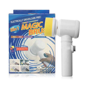 Factory Supply 3-in-1 Cleaning Brush Magic Household Toilet Bathroom Pot Dish Washing Electric Kitchen Brush Tools