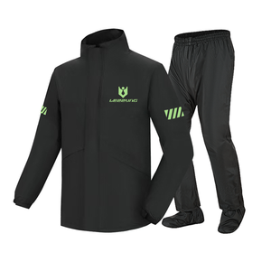 Impermeabile Riflettente Personalizzato per Moto/Bici Elettrica, Set Giacca e <span class=keywords><strong>Pantaloni</strong></span>, Completo Antipioggia per Ciclisti e Corrieri - Product Image 1