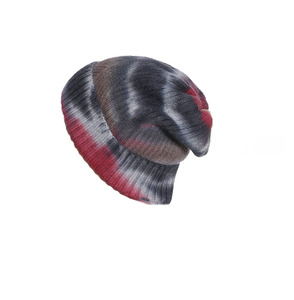 2020 nuevo estilo de alta calidad de <span class=keywords><strong>tinte</strong></span> de corbata sombreros sin respaldo de cola de caballo de punto de invierno - Product Image 2