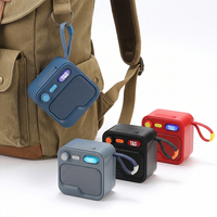 Speaker Nirkabel Mini Portabel 5.3 untuk Bersepeda di Luar Ruangan dengan Tali Pegangan Baterai 1200mAh