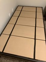 Lit superposé moderne en bois réglable, planche de soutien pliable, empêchant le matelas de s'affaisser, pour la maison, le bureau, la salle à manger, le salon