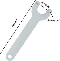 Clé de rechange pour meuleuse d'angle, clé à bride pour meuleuse d'angle, pièces de rechange