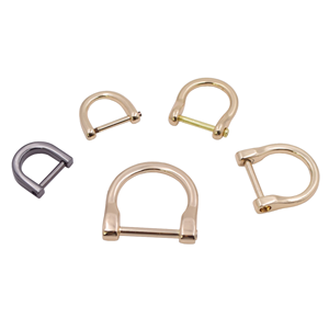 Tự làm màu <span class=keywords><strong>D</strong></span>-Ring còng Clasp khó<span class=keywords><strong>a</strong></span> Keychain vòng móc vít pin nối Túi <span class=keywords><strong>d</strong></span>ây đeo leathercraft bộ phận bền thời trang - Product Image 1