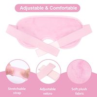 Masque pour les yeux chauffant, perles de gel, masque rafraîchissant, compresse chaude et froide pour un bon sommeil, soulagement des cernes