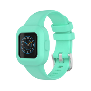 Bracelet de montre de remplacement en silicone souple pour enfants, compatible avec Garmin <span class=keywords><strong>Vivofit</strong></span> JR3 <span class=keywords><strong>Vivofit</strong></span> Jr <span class=keywords><strong>3</strong></span> - Product Image 1