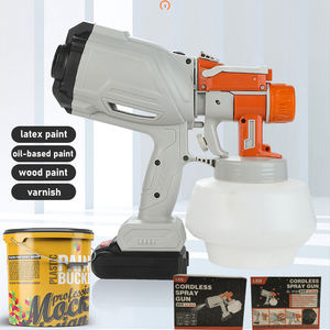 Nueva Pistola <span class=keywords><strong>de</strong></span> Pintura Inalámbrica Portátil, Mini Pistola <span class=keywords><strong>de</strong></span> Pintura Inalámbrica para el Hogar, Máquina <span class=keywords><strong>de</strong></span> Pulverización <span class=keywords><strong>de</strong></span> Pintura con Batería <span class=keywords><strong>de</strong></span> Grado DIY para Uso Doméstico - Product Image 2