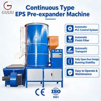 Machine de pré-expansion professionnelle Guiju pour billes de mousse EPS continues, équipement de fabrication de billes de polystyrène avec séchoir intégré