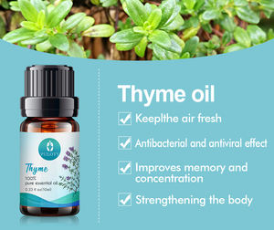 プライベートラベル無料サンプル天然植物エキスタイム油リナロール100% 純粋な有機原液タイムエッセンシャルオイル - Product Image 2