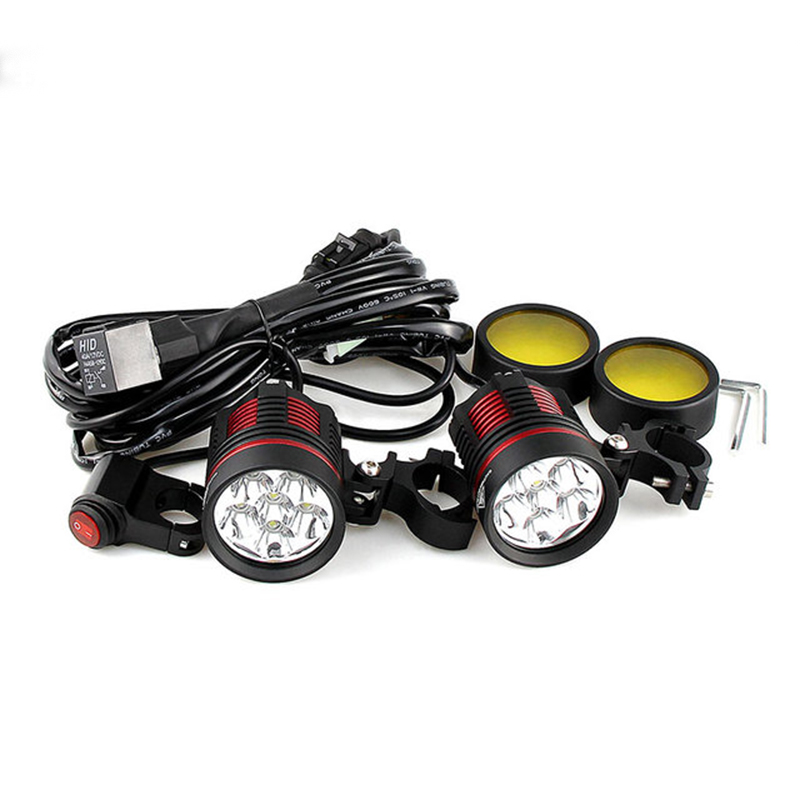 Полный комплект 60 Вт светодиодный мотор, горячая Распродажа, наборы прожекторов для мотоциклов, фары для мотоциклов