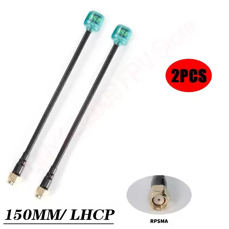 150มม. สีดำ SMA rhcp