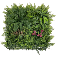 Décoration d'intérieur, mur végétal vertical, fleurs artificielles, plantes artificielles pour la décoration intérieure