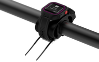 Kit de fixation pour vélo, support en caoutchouc de silicone pour montre intelligente, support de vélo pour Garmin, Fitbit, Suunto, Polar