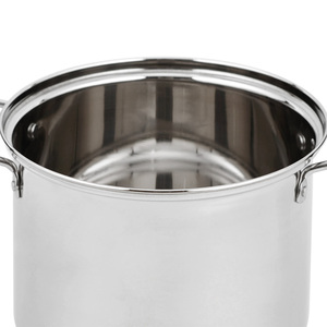18cm-24cm ustensiles de cuisine ensembles d'ustensiles de cuisine en gros haute acier inoxydable ensemble de marmite à soupe <span class=keywords><strong>pas</strong></span> <span class=keywords><strong>cher</strong></span> marmite pour la cuisson en forme de ventre - Product Image 2