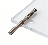 Gran oferta, brocas de enrutador en espiral, molino de extremo CNC de dos flautas, fresa de tungsteno, revestimiento de Color, broca de enrutador de herramientas CNC OEM personalizada