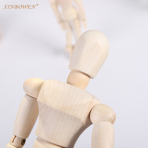 Xin Bowen 12インチ30 CMモデル可動調節可能な木製マネキン人間人形男性女性マニキン芸術家のための描画 - Product Image 6