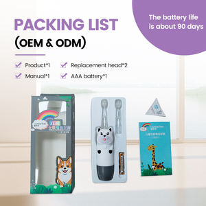 Bateria Elétrica Sonic Escova de Dentes Automática para Crianças 4 Modos Impermeável Limpeza Profunda Temporizador Inteligente Escova De Dentes Preguiçosa Elétrica - Product Image 4