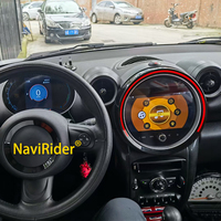 Écran LCD de tableau de bord pour BMW Mini R56/R60 2011-2019, écran tactile capacitif 2.5D QLED, système d'exploitation Android, GPS, aide au recul, CarPlay