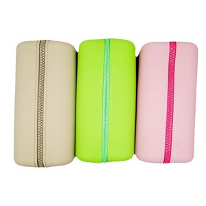 Borsa per il Trucco in Silicone con Cerniera, Impermeabile, Antipolvere, Portatile, Grande Capacità, Pieghevole, Facile da Pulire, per Viaggi e Conservazione - Product Image 5