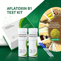 Bandelettes de test rapide Aflatoxine B1 5ppb – Kit de détection de mycotoxines pour l'arachide, le maïs, le blé, le riz, l'alimentation animale, l'huile et l'inspection de la sécurité alimentaire en ferme