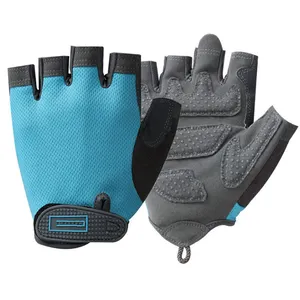 High elasticity sport training gloves half finger weight lifting workout gym gloves