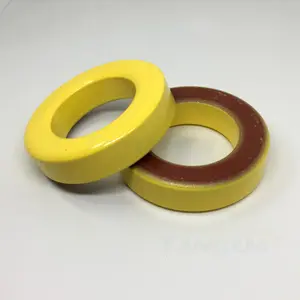 पीली-काली मिश्र धातु लोहे-आधारित अनाकार पाउडर कोर