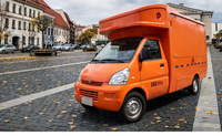 Camionnette à glaces miniature personnalisable, fabriquée en Chine, électrique/à essence, en acier inoxydable 304 de qualité alimentaire, pour la vente au détail.