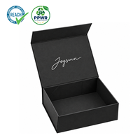 Boîte cadeau pliante magnétique en carton rigide de luxe avec logo personnalisé, recyclable, pour l'expédition à plat, emballage de vêtements